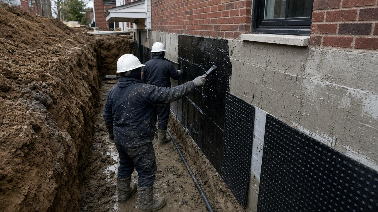 Basement Waterproofing